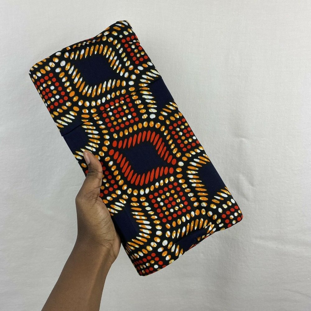 100% cotton african ankara fabric per yard.
